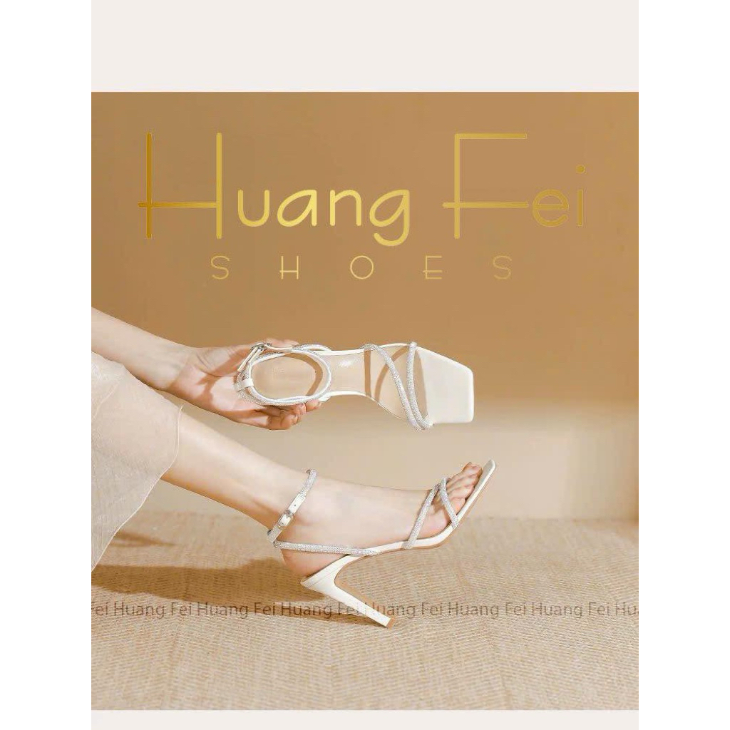 Giày sandal cao gót quai mảnh mã HF55 gót cao 9cm 11cm
