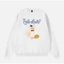 Áo sweater Nam Nữ HappyTee - Mẫu Thu đông Nam và Nữ chú mèo cuộn len dễ thương