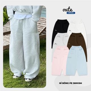 Quần Nỉ Dài Ống Rộng Classic Wide / Local Brand Unisex Nam Nữ