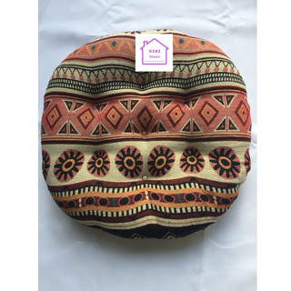 đệm thổ cẩm, đệm ngồi bàn trà , nhà hàng, decor tây bắc