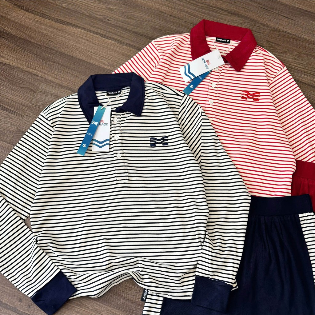 Set Chân Váy Sọc Ngang Hot Trend Local Brand Chất 100% Cotton Mềm Mịn Thoáng Mát.