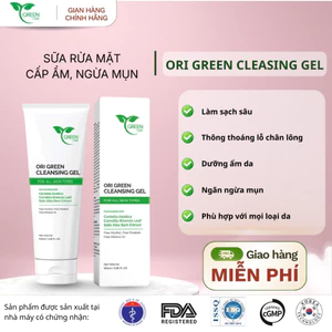Sữa rửa mặt ngăn ngừa mụn và cấp ẩm_ORI GREEN CLEASING GEL_100ML