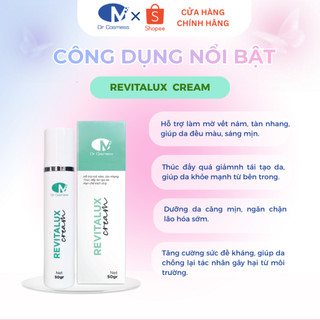 Kem Phục Hồi Da Revitalux Cream Dr. Cosmess, Phục Hồi Da Nám, Da Mỏng Yếu, Nhạy Cảm 50ml