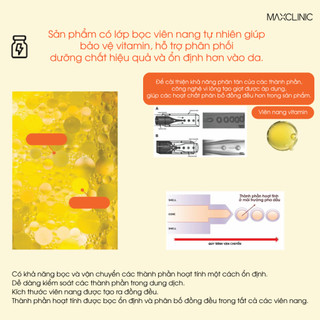 Tinh Chất Dưỡng Sáng Mờ Thâm Maxclinic Vita-10 Vital Ampoule 100ml
