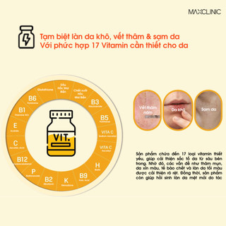 Tinh Chất Dưỡng Sáng Mờ Thâm Maxclinic Vita-10 Vital Ampoule 100ml