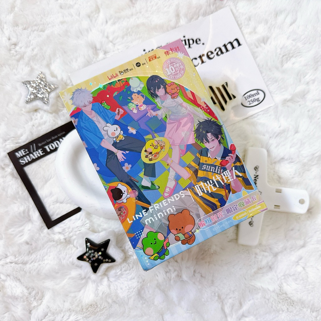[NEKONII] 1 Hộp LINK CLICK Collab LINE FRIENDS Người đại diện thời gian ...