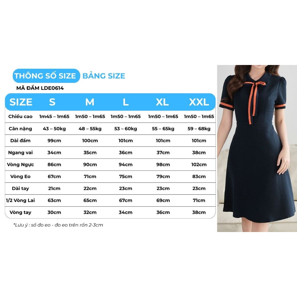 Đầm Chữ A Nữ GUMAC Váy Công Sở Phối Nơ Cổ Tôn Dáng Vải Tuyết Mưa Cao Cấp Đi Chơi Dạo Phố LDE0614