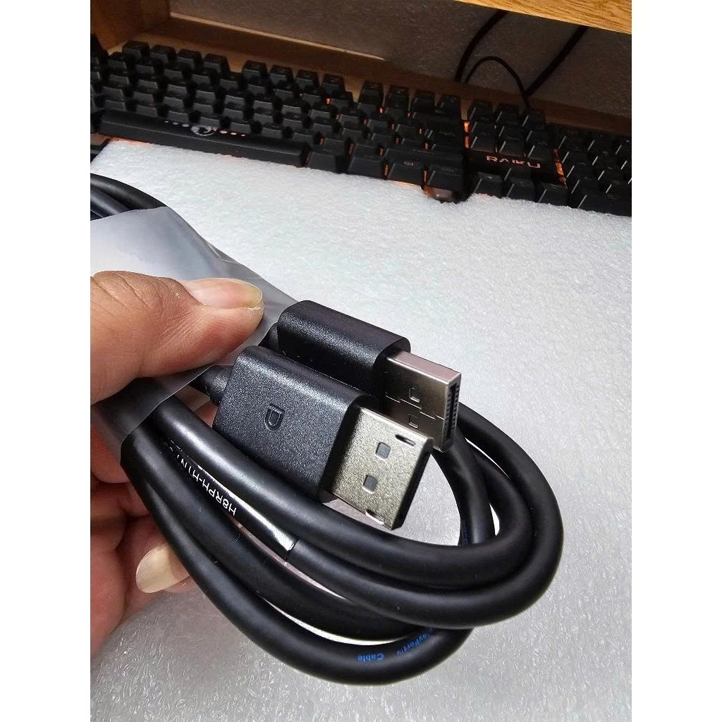 Dây Cáp 4K Displayport 2 đầu đực dài 1.5m Cáp chuyển displayport sang cho màn hình máy tính, Laptop, PC, TV
