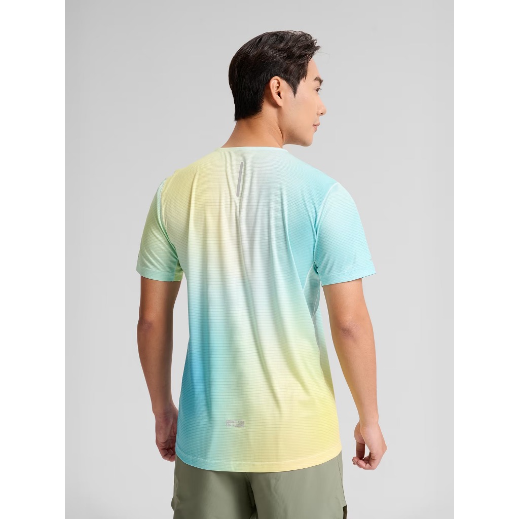 [MUA 3 GIẢM 30%]Áo Thun thể thao nam chạy bộ Running Graphic Blue Gradient siêu nhẹ, nhanh khô, thoáng khí Coolmate