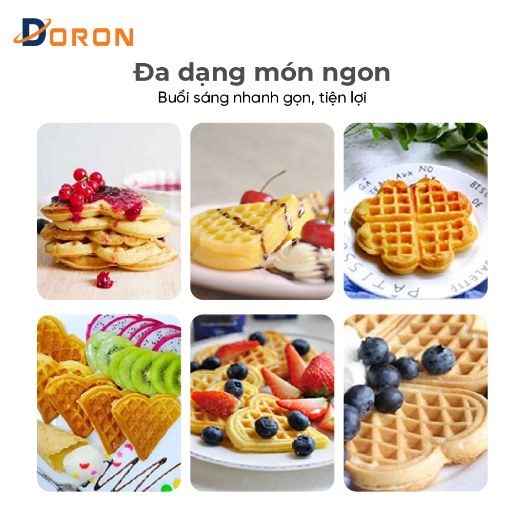 Máy nướng bánh waffle công nghiệp 2400W kiểm soát nhiệt độ chính xác, bánh thơm ngoN