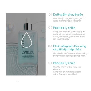 Tinh Chất Dưỡng Ẩm Cấp Nước Maxclinic Water Lift Moisture Ampoule 100ml