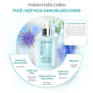 Tinh Chất Dưỡng Ẩm Cấp Nước Maxclinic Water Lift Moisture Ampoule 100ml