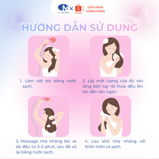 Bộ Dầu Gội Xả Phục Hồi Tóc Hư Tổn, Dưỡng Mềm Mượt, Suôn Bóng, Giảm Gãy Rụng 300ml Chính Hãng Dr Cosmess