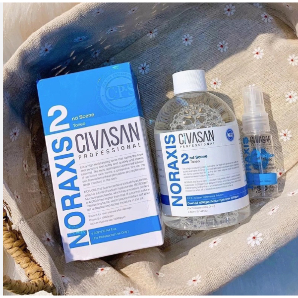 Toner Civasan Noraxis 2nd Scence| Toner dịu nhẹ và lành tính, cho da mỏng yếu, cấp nước