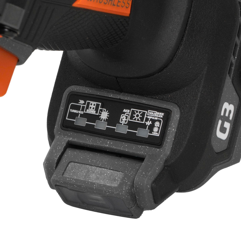 Máy khoan pin GEN3 HUKAN G3-F200LUX, Lực siết khủng 200Nm, Anti_kickback - Tạo xung - Phanh mềm