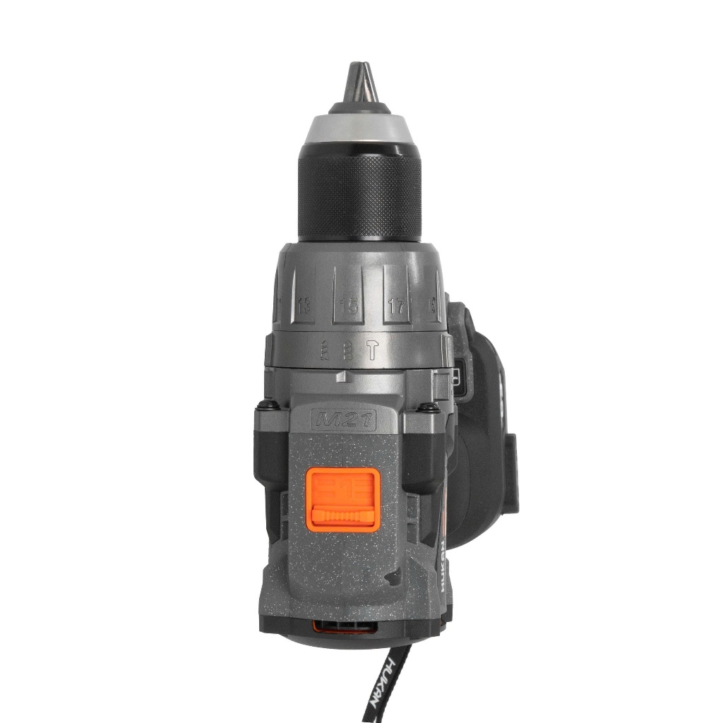 Máy khoan pin GEN3 HUKAN G3-F200LUX, Lực siết khủng 200Nm, Anti_kickback - Tạo xung - Phanh mềm