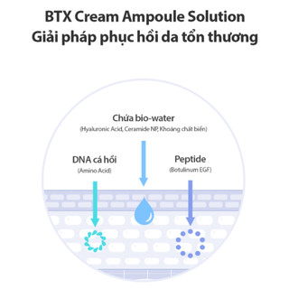 Tinh Chất Cô Đặc Phục Hồi Và Làm Sáng Da Maxclinic Synergy Effect BTX Cream Ampoule 14ea*1.5ml
