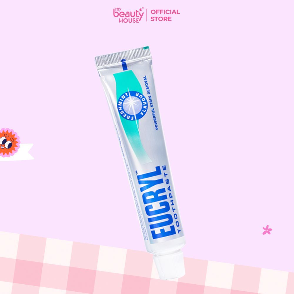 Kem/ Bột tẩy trắng răng cấp tốc từ Anh Quốc EUCRYL 50g