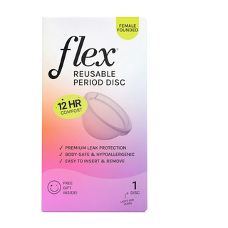 Flex Reusable Disc đĩa kinh nguyệt tái sử dụng dễ dàng cốc nguyệt san
