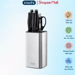 Bộ dao kéo nhà bếp Sakai Inochi đa năng, lưỡi dao làm từ thép không gỉ, tay cầm chống trơn trượt