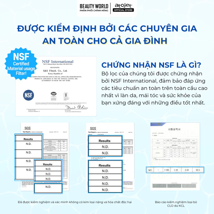 Bộ Vòi Sen Lọc Nước Atojet AJ-8200 Kèm 3 Lõi Lọc Đầu 3 Lõi Lọc Thân Tặng Sữa Tắm Arumore 500ml – 6