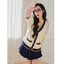 Áo cardigan form rộng cho nữ chất len lông thỏ cao cấp phối viền CD100