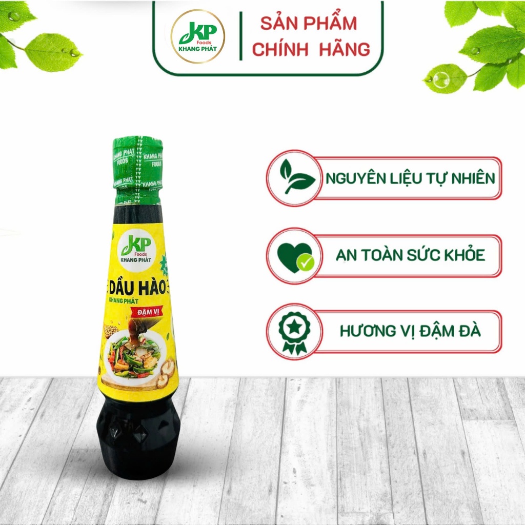 Dầu hào hương vị đậm đà 320g/ 150g Khang Phát