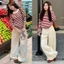 Quần jeans basic suông ống đứng #8364 QJ358