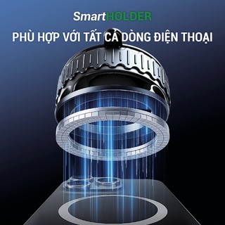 [MUA1TẶNG1] Giá đỡ điện thoại thông minh hút chân không Lifepro SmartHOLDER - Lực hút mạnh,xoay 360° | Phụ kiện ô tô ADG