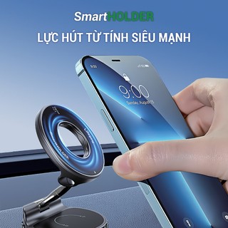 [MUA1TẶNG1] Giá đỡ điện thoại thông minh hút chân không Lifepro SmartHOLDER - Lực hút mạnh,xoay 360° | Phụ kiện ô tô ADG