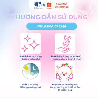Kem Nám Tàn Nhang, Đều Màu Da, Sáng Da Tự Nhiên, An Toàn, Không Kích Ứng 30g Dr Cosmess Chính Hãng