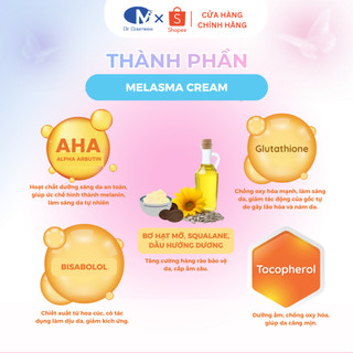 Kem Nám Tàn Nhang, Đều Màu Da, Sáng Da Tự Nhiên, An Toàn, Không Kích Ứng 30g Dr Cosmess Chính Hãng