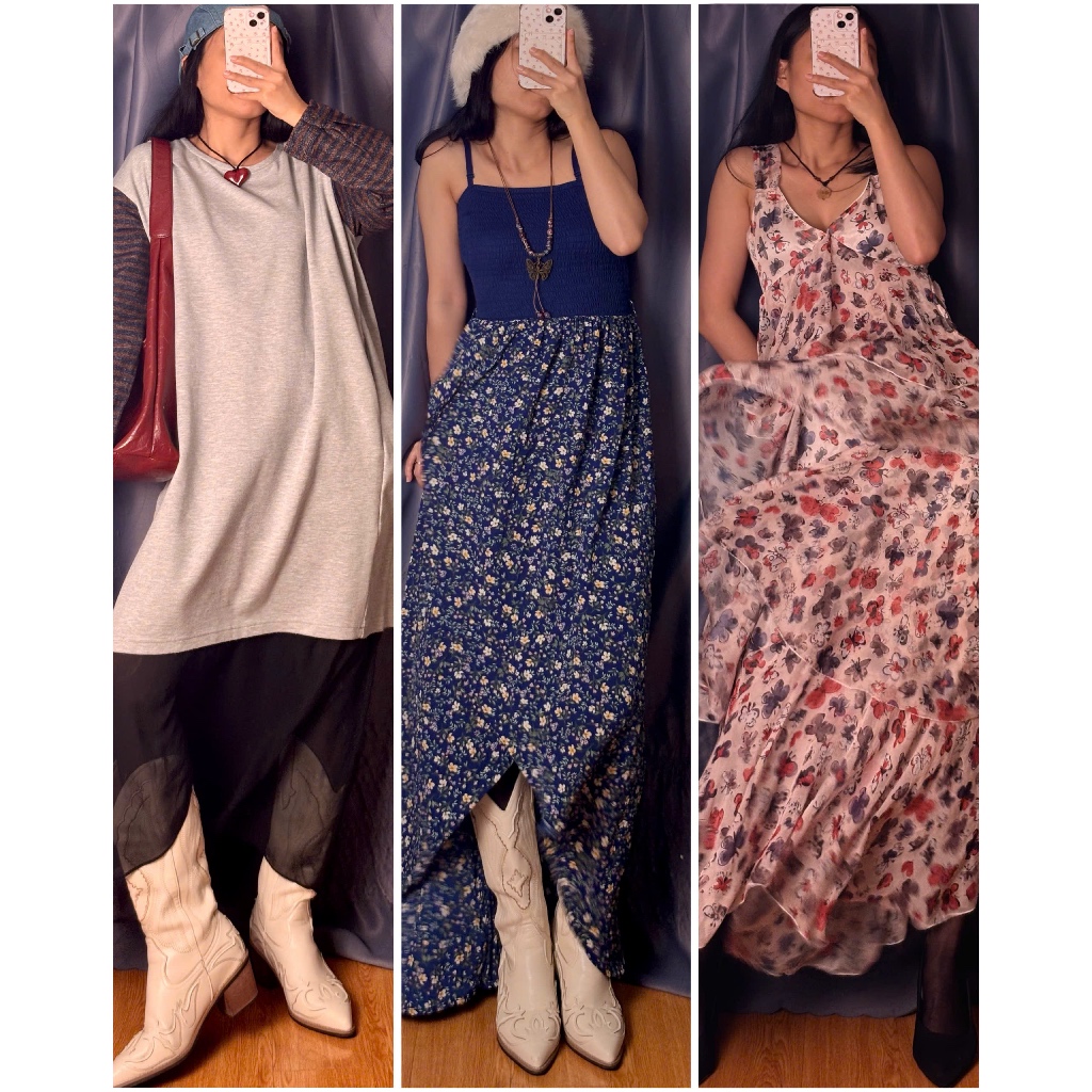 APRIL6 CLOTHING - Đầm váy 2hand mix and macth nhiều chi tiết, có tách lẻ, đa phong cách, ins: april6_clothing