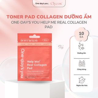 One-day's you - Toner Pad Dưỡng Ẩm - Help Me Real Collagen 10 Miếng | Clycos Phân Phối