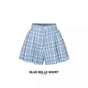 Orli Label | Blue Belle Shorts | Quần tweed sọc xanh