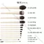 Bộ Cọ Trang Điểm Makeup Cá Nhân 13 Cây No Brand Chuyên Nghiệp Mềm Mịn Bám Phấn Tốt