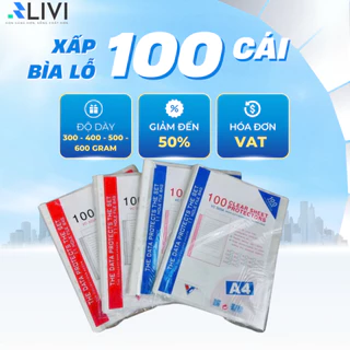 Bìa lỗ A4 100 Cái/Xấp giá tốt Tháng 2, 2026 | Mua ngay | Shopee Việt Nam