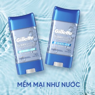Gel khử mùi Gillette ClearShield (107g)