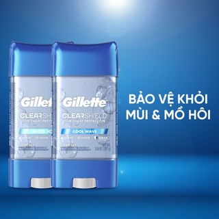 Gel khử mùi Gillette ClearShield (107g)