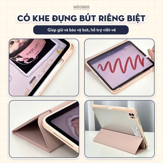 Bao da i pad Basic Acrylic tối giản, lưng trong suốt, chống sốc, chống ố cho Air4/5/6/7, Pro11, Gen5/6/7/8/9/10/11, Pro