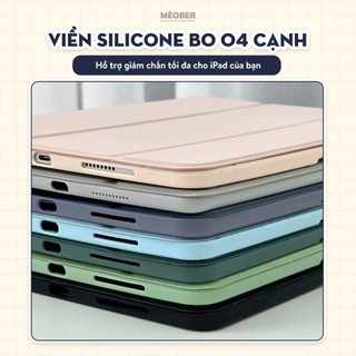 Bao da i pad Basic Acrylic tối giản, lưng trong suốt, chống sốc, chống ố cho Air4/5/6/7, Pro11, Gen5/6/7/8/9/10/11, Pro
