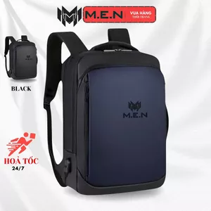 Ba lô công nghệ mới M.E.N ATRIC Full đen xanh [CHÍNH HÃNG]