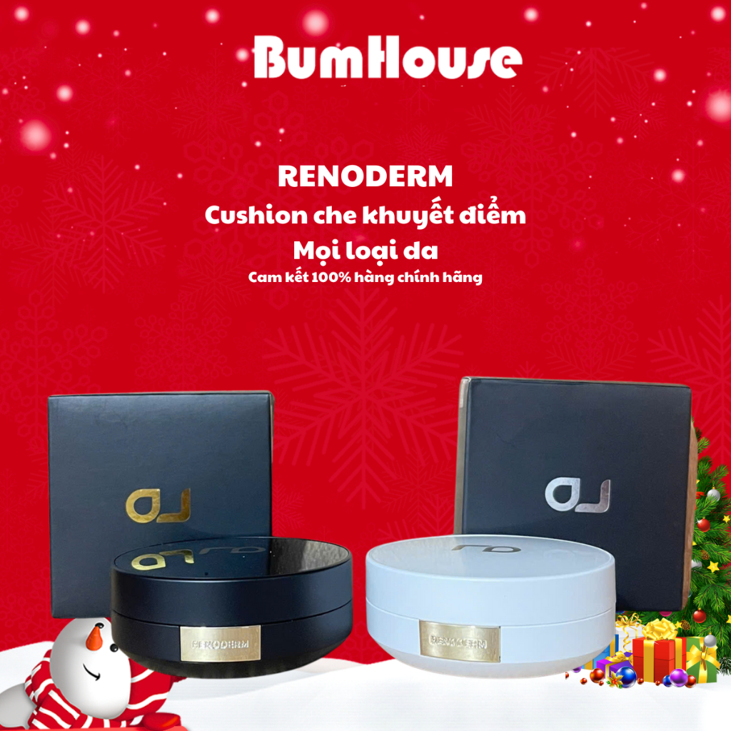 [Mẫu mới] Phấn Nước Renoderm Day Long BB Cream Gold/Sliver/Glow 15g