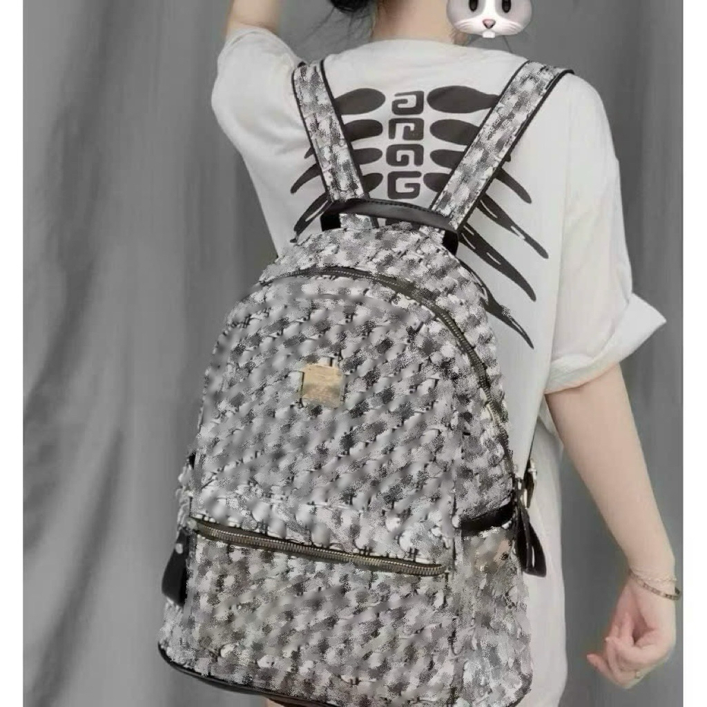 balo to, balo đi học đi làm (Size 40) màu thổ cẩm cho cả nam và nữ, để vừa a4