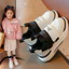 Giày Thể Thao Bé Trai Bé Gái Cao Cấp, Giày Sneakers Trẻ Em Quai Dán Đế Êm Chống Trơn Phong Cách Năng Động