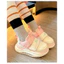 Giày Thể Thao Bé Trai Bé Gái Cao Cấp, Giày Sneakers Trẻ Em Quai Dán Đế Êm Chống Trơn Phong Cách Năng Động