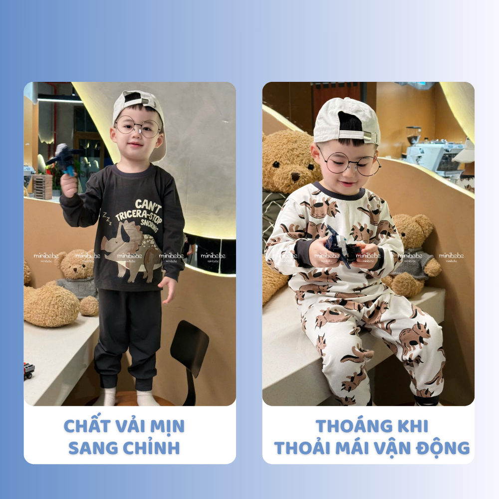 [À ƠI SHOP] T51- set 2 bộ khủng long đang ngủ - a100.301