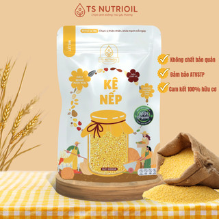 Hạt Kê Nếp Hữu Cơ TS Nutrioil, Đã Tách Vỏ Cho Bé Ăn Dặm, Làm Sữa Hạt, Nấu Súp, Ăn Kiêng.