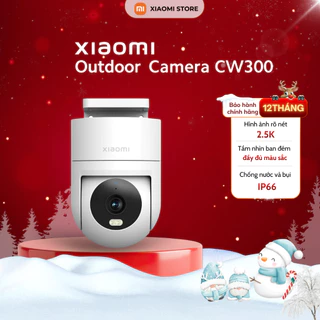 Camera IP Wifi Ngoài Trời Xiaomi CW300 2,5K, Theo dõi chuyển động, Phát hiện người lạ - Chính Hãng