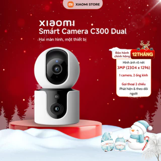 Camera an ninh Xiaomi C300 Dual IP 360 độ, độ phân giải 3MP - Bản Quốc Tế Bảo Hành 12 Tháng